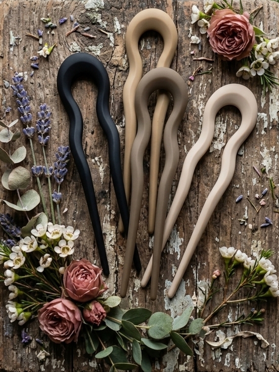 Accessories - Loop Hair Pins {X5}